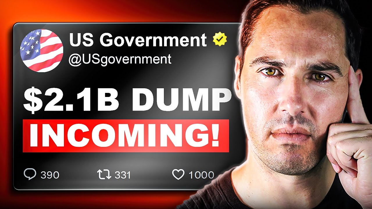 U.S. Government Could SELL 30,000 Bitcoin On Coinbase Today! (Prepare For Volatility)