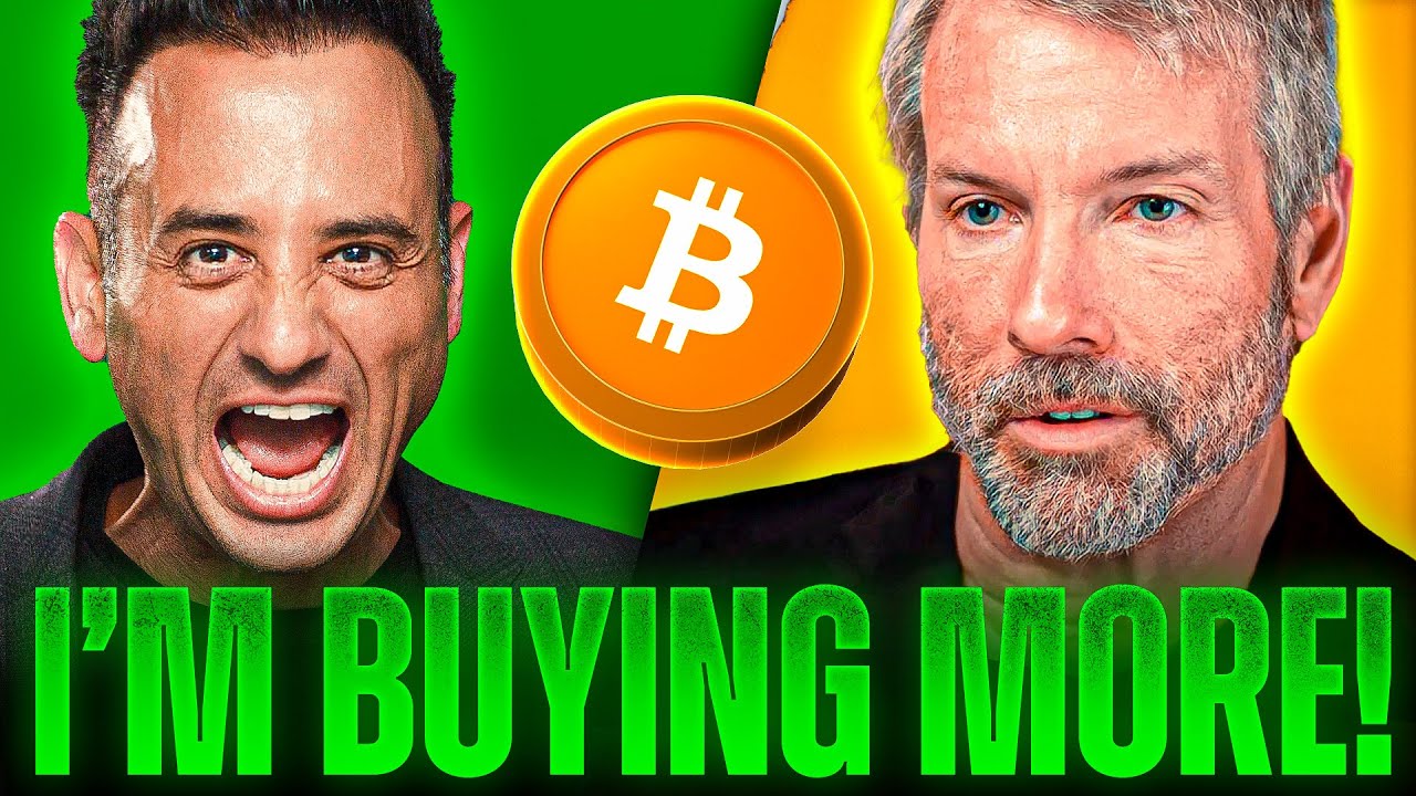 Michael Saylor's Buying Bitcoin For A 90% DISCOUNT!